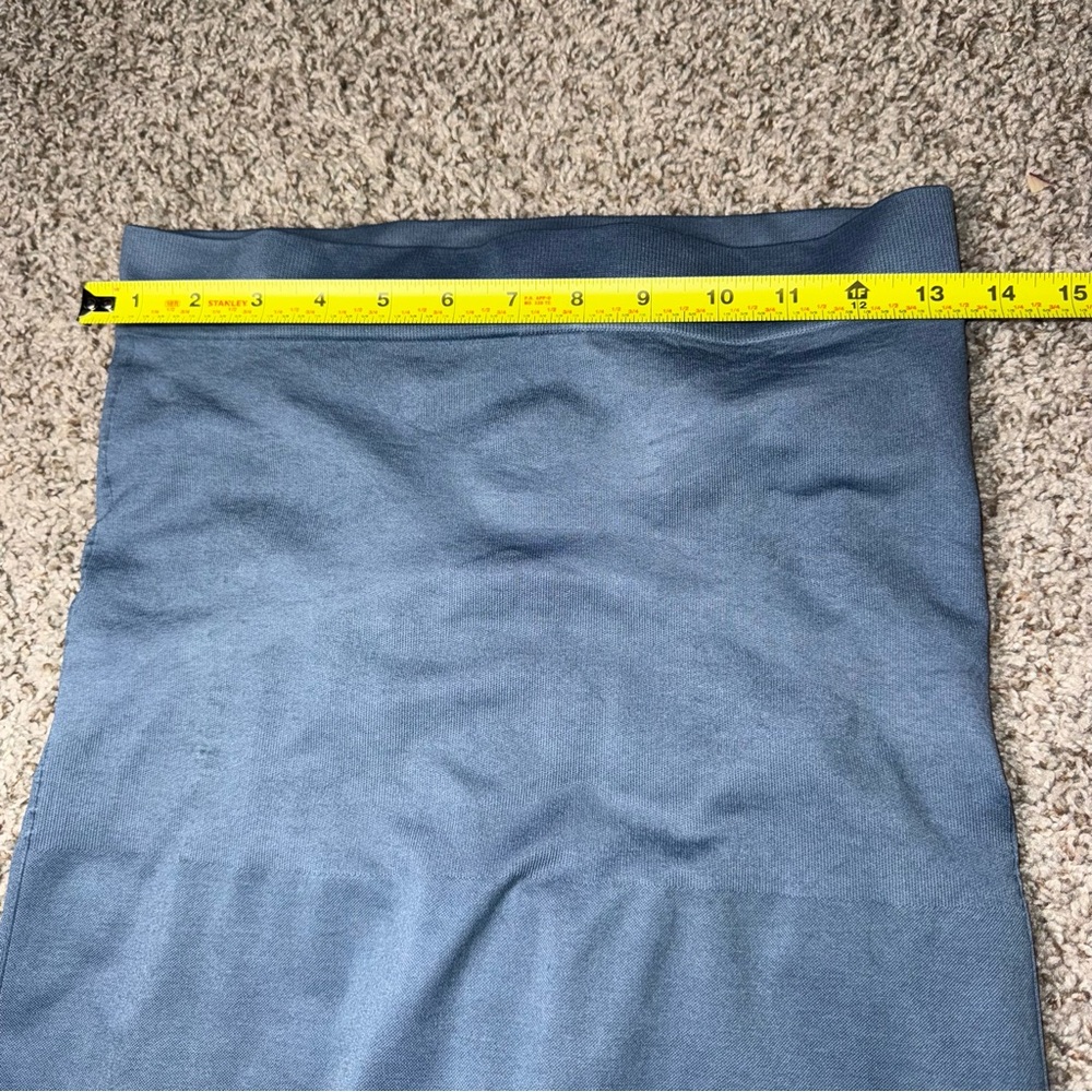 BLANQI‎ Women's Blue Leggings maternity - Picture 7 of 8